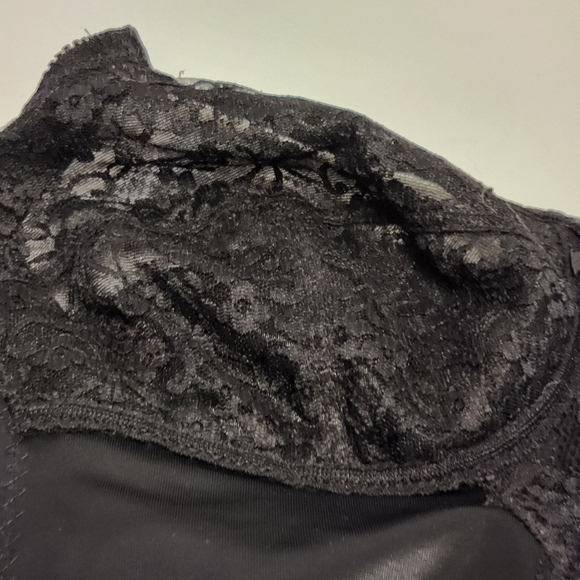 Vintage Spirite Industries Black Lace Shapewear Lingerie - Picture 9 of 16